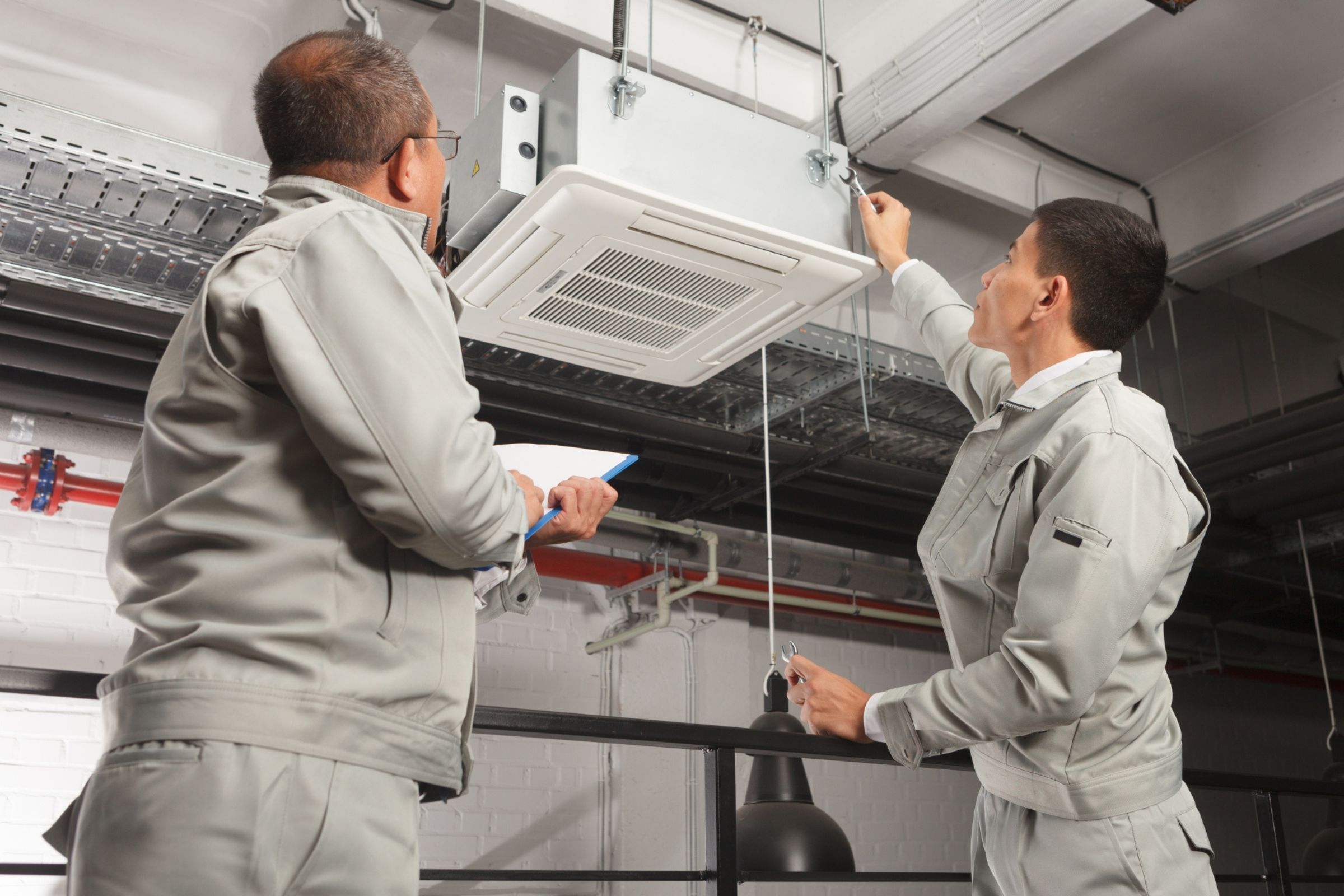 業務用空調機の新設工事・設置