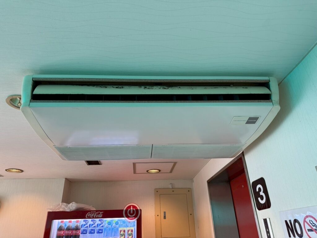 施工事例 東京都 スパサウナ 空調