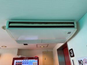 施工事例 東京都 スパサウナ 空調