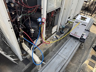 施工事例 東京都 製菓専門学校 空調