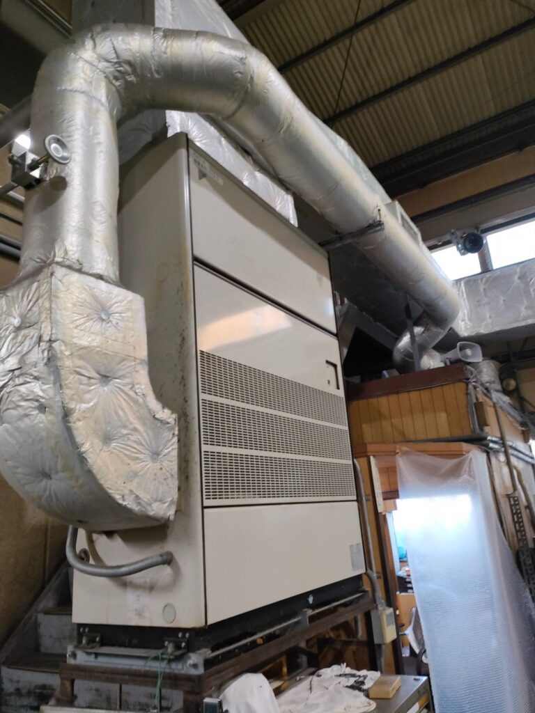 施工事例 大阪府 工場 空調