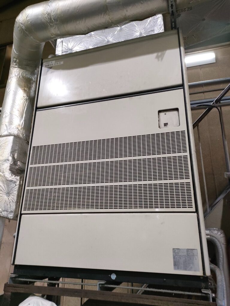 施工事例 大阪府 工場 空調