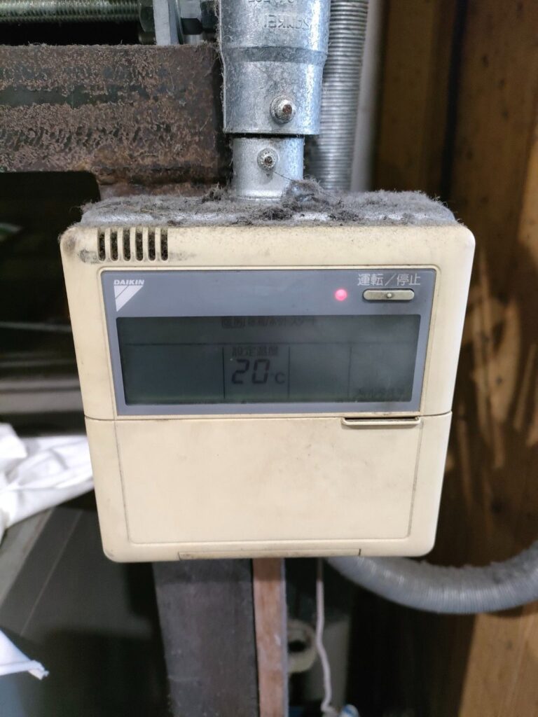 施工事例 大阪府 工場 空調