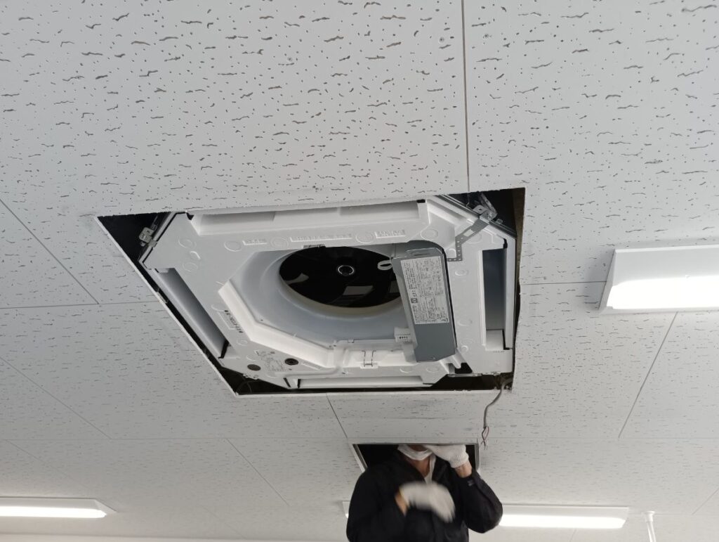 施工事例 神奈川 事務所 空調