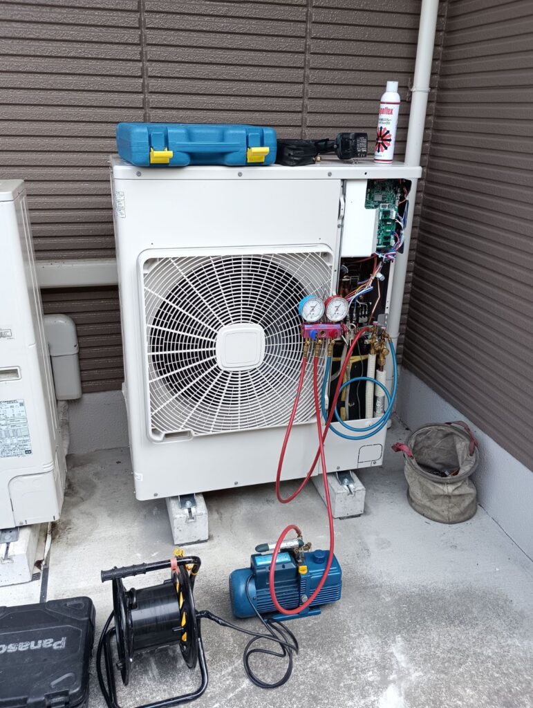 施工事例 神奈川 事務所 空調