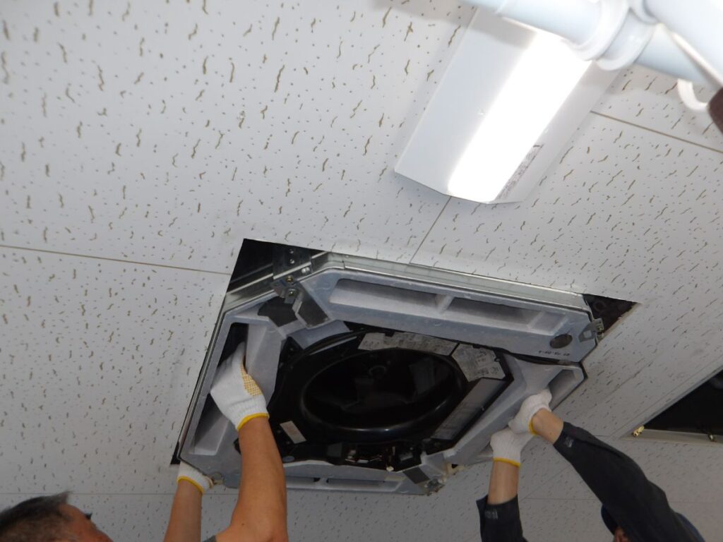 施工事例 神奈川 事務所 空調